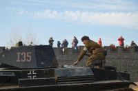 Воссоздание эпизода освобождения  Ростова от немецко-фашистской оккупации