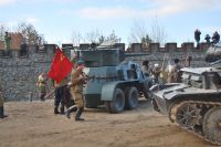 Воссоздание эпизода освобождения  Ростова от немецко-фашистской оккупации