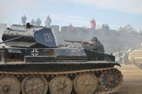 Воссоздание эпизода освобождения  Ростова от немецко-фашистской оккупации