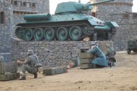 Воссоздание эпизода освобождения  Ростова от немецко-фашистской оккупации