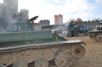 Воссоздание эпизода освобождения  Ростова от немецко-фашистской оккупации