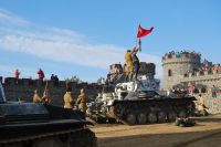 Воссоздание эпизода освобождения  Ростова от немецко-фашистской оккупации