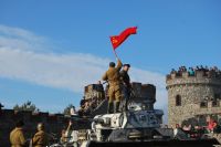 Воссоздание эпизода освобождения  Ростова от немецко-фашистской оккупации