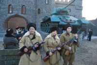 Воссоздание эпизода освобождения  Ростова от немецко-фашистской оккупации