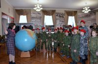 Вступление в ряды юнармейцев