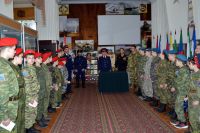 Вступление в ряды юнармейцев