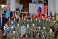 Вступление в ряды юнармейцев