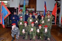 Вступление в ряды юнармейцев