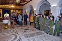 Передача останков погибших воинов