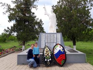 Поездка к месту гибели сапера Калашникова М.И.