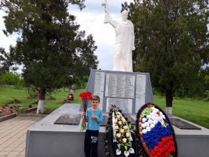 Поездка к месту гибели сапера Калашникова М.И.