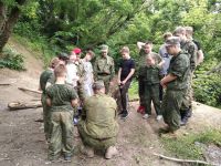 Практические занятия в балке Рябинина