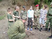 Практические занятия в балке Рябинина