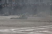 Праздничное построение в подшефной воинской части