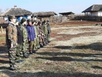 Занятие в этно-комплексе «Кумжа»