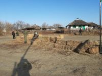 Занятие в этно-комплексе «Кумжа»