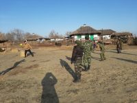 Занятие в этно-комплексе «Кумжа»