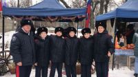 Новогодняя ярмарка в кадетском корпусе
