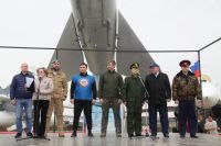 Отправка гуманитарного конвоя