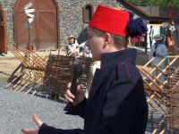 Воссоздание эпизода, посвященного Крымской войне