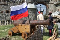 Воссоздание эпизода, посвященного Крымской войне
