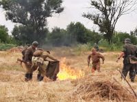 Военно-историческая реконструкция, посвященная 80-летию обороны г.Ростова-на-Дону