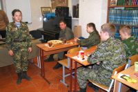 Занятия по начальной военной подготовке