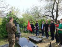 Захоронение бойцов корпуса Дмитрия Пескова