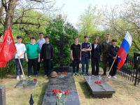 Захоронение бойцов корпуса Дмитрия Пескова