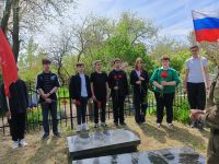 Захоронение бойцов корпуса Дмитрия Пескова