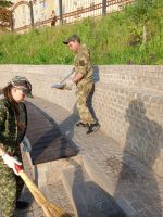 Уборка Георгиевского парка