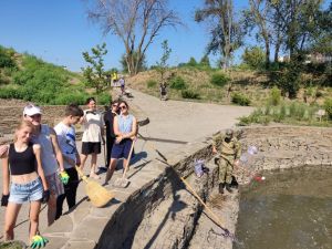 Субботник в Георгиевском саду