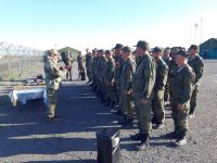 Посещение воинской части