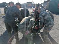 Посещение воинской части