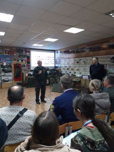 Награждение победителей соревнования по стрельбе