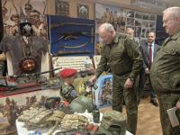 Встреча А.В.Дворникова с воспитанниками патриотического центра