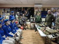 Встреча А.В.Дворникова с воспитанниками патриотического центра