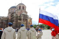 Церемония вступления в ряды «Юнармии»