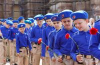 Церемония вступления в ряды «Юнармии»