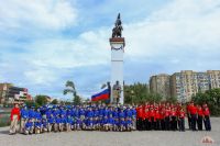 Церемония вступления в ряды «Юнармии»