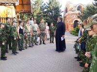 Завершающее учебный 2023-2024 год занятие по программе "Уроки мужества"