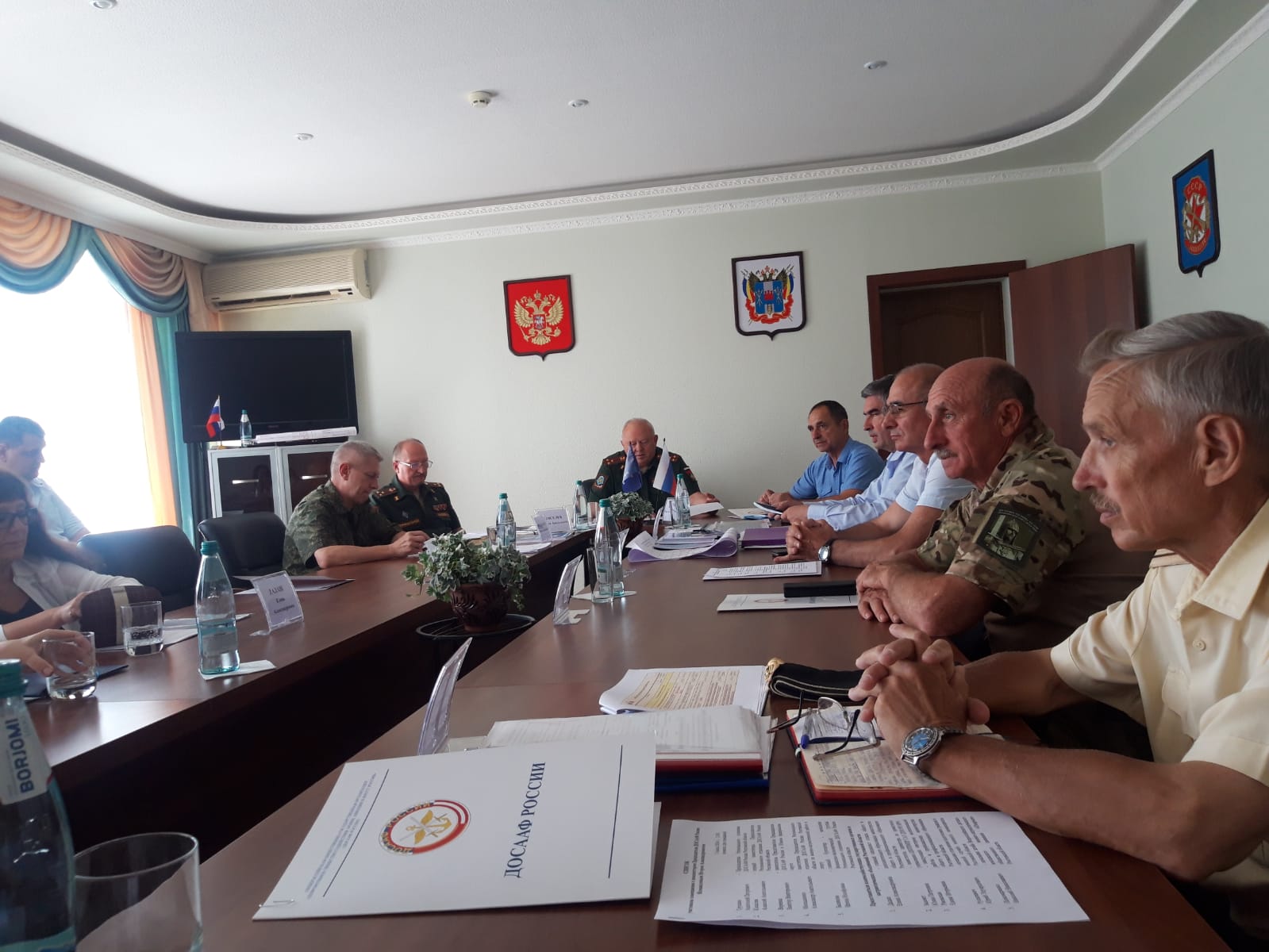 Совещание Регионального отделения ДОСААФ России Ростовской области