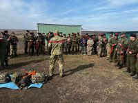 Впервые на военно-полевых сборах Всевеликого войска Донского