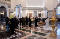 В главном храме ЮВО собрались матери воинов, отдавших жизнь "за други своя"