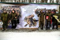 В День защитника Отечества поздравили наших воинов на передовой.