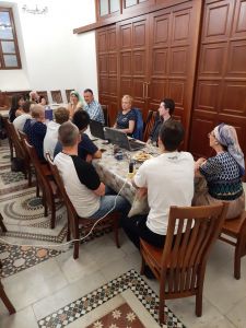 Встреча библейского кружка в День Пятидесятницы