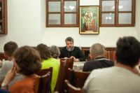 Беседа с настоятелем