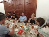 Встреча библейско-богословского кружка Встреча библейско-богословского кружка