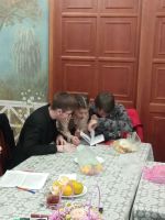 Встреча библейско-богословского кружка Встреча библейско-богословского кружка