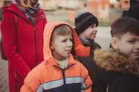 Артем Панфилов и флорист международного класса Валерия Букина провели экскурсию для школьников 4а класса школы №15